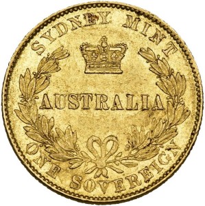 Sovereign 1866 Australia