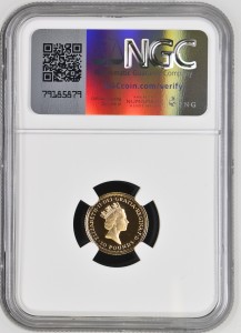 10 Pounds (1/10 oz.) Britannia 1987 Proof NGC PF 69 ULTRA CAMEO