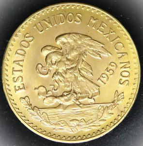 20 Pesos Mexico "Azteca" 1959